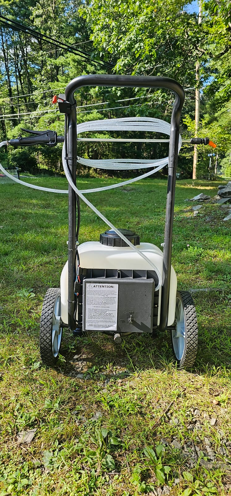 Master Gardener Revolt Series Rechargeable Cart Sprayer