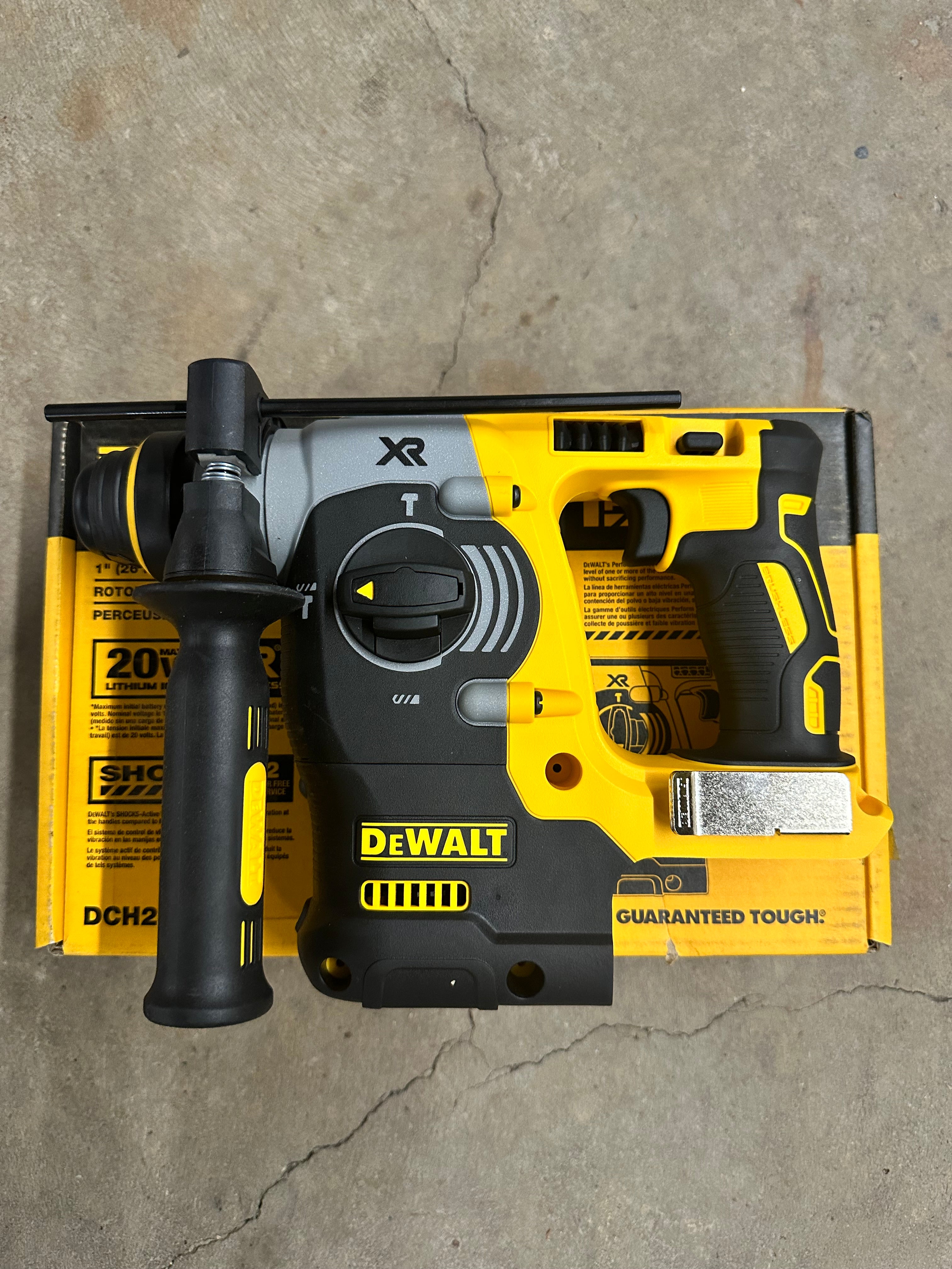 Dewalt 20v discount brushless rotary hammer