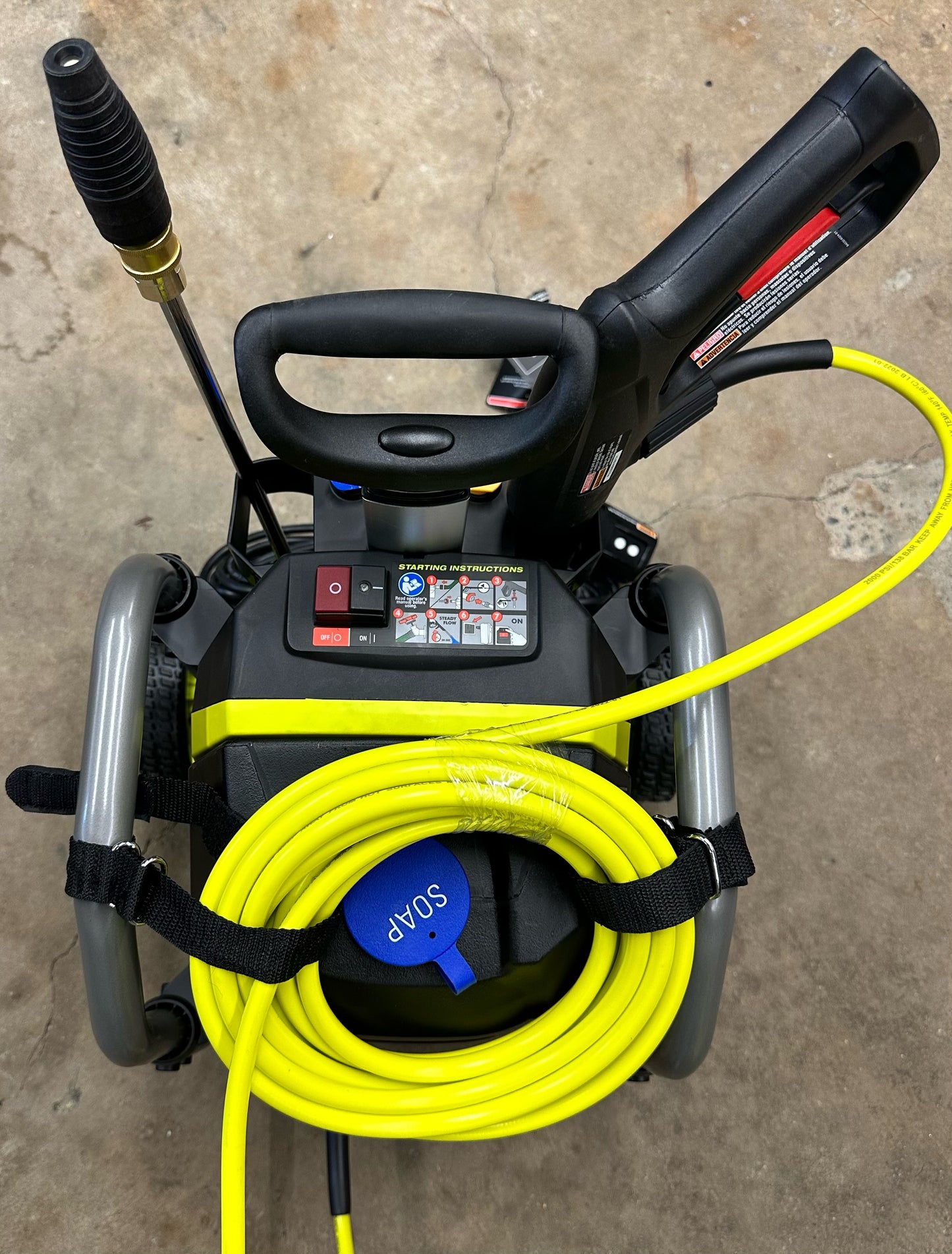 RYOBI 2000 PSI 1.2 GPM Cold Water Electric Pressure Washer