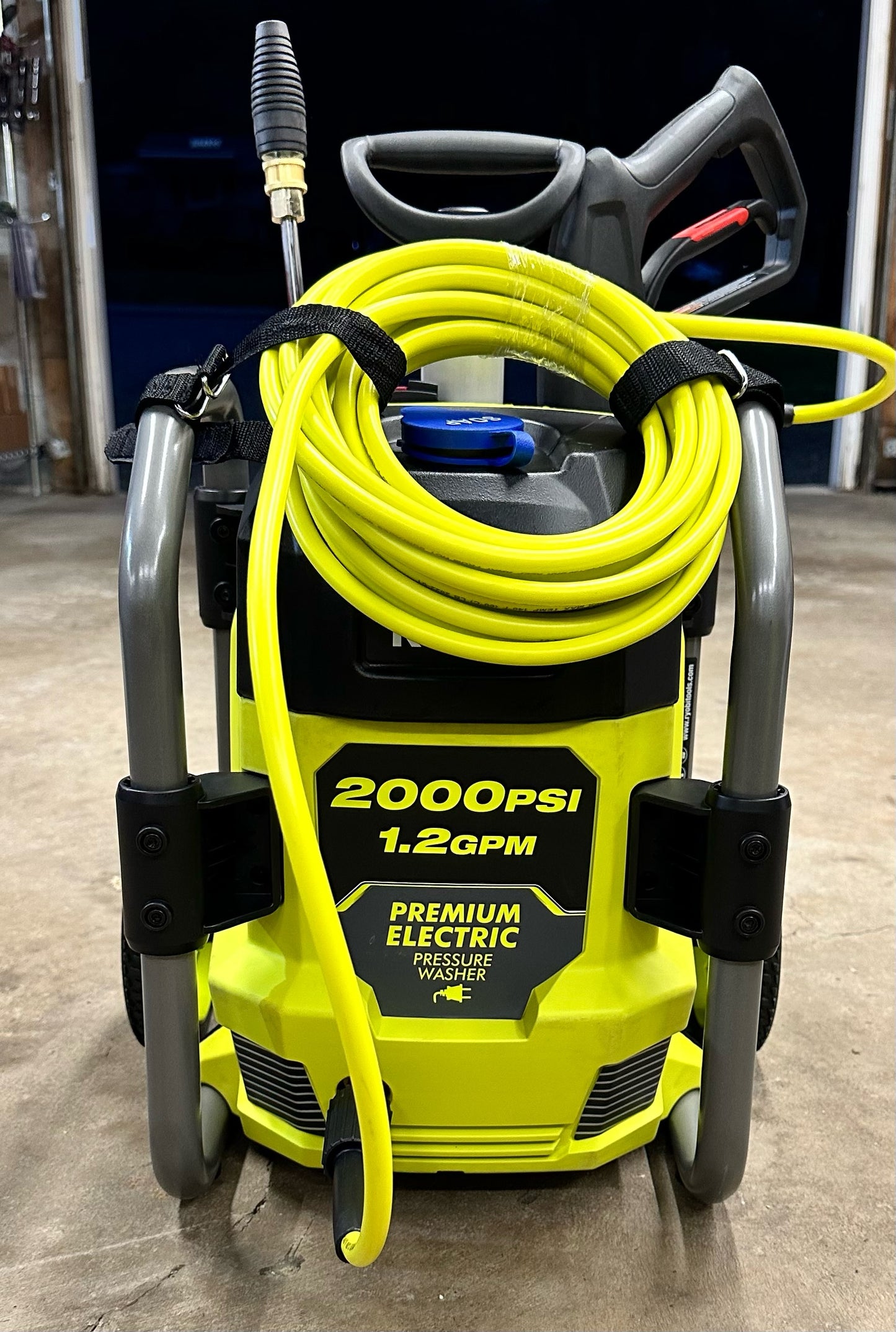 RYOBI 2000 PSI 1.2 GPM Cold Water Electric Pressure Washer